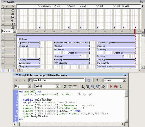 Macromedia Director MX -  
